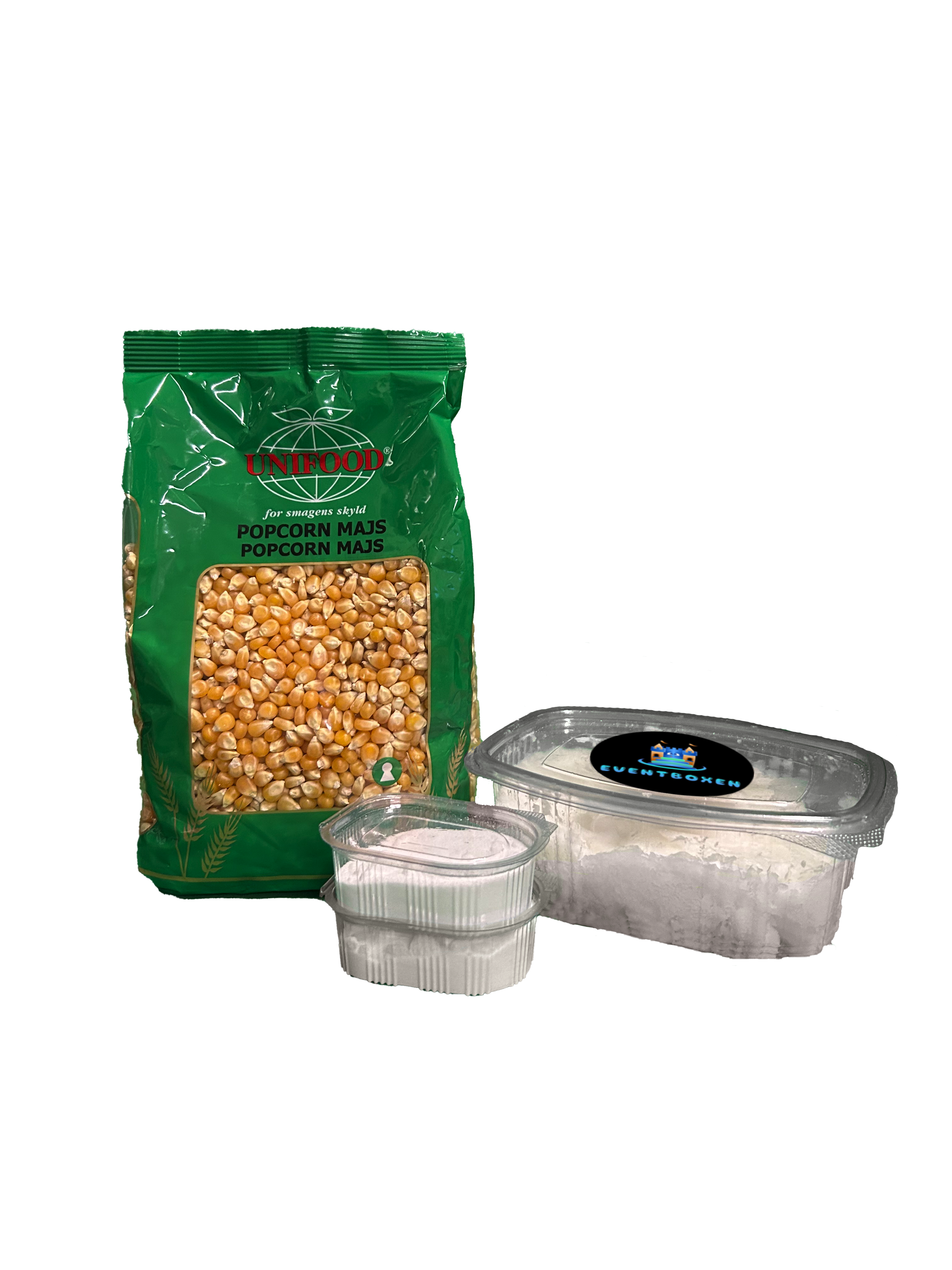 Popcornmix til 50 personer